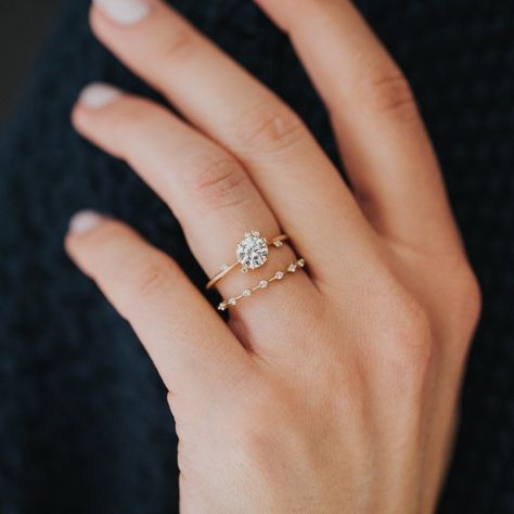 Jenny Zheng (@heyjennyzheng) • Instagram photos and videos Diamond Distance Band, Danty Necklace, Flame Ring, Deer Flowers, Floating Diamond Necklace, Real Diamond Necklace, Womens Rings, Melanie Casey, Engagement Rings And Wedding Bands