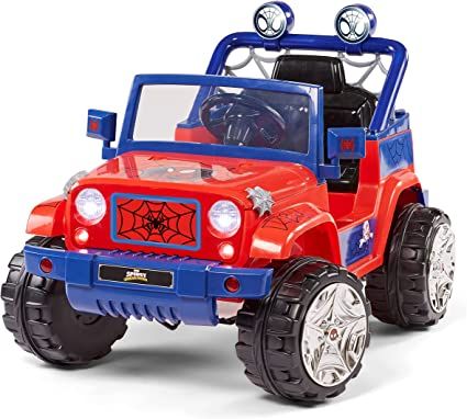 Kids Jeep, Car For Kids, Kids Ride On Toys, Toy Cars For Kids, Young Avengers, Spiderman Birthday, Best Kids Toys, Costume Contest, Light Music