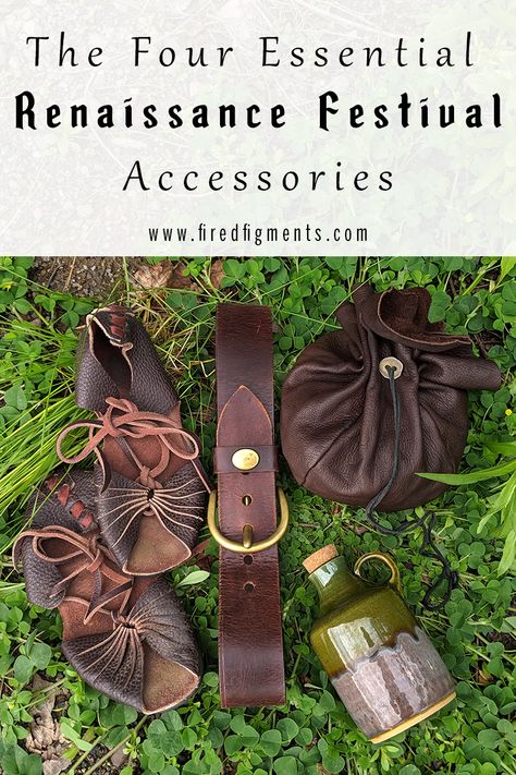 The Renaissance Festival has so many costumes to choose from: royalty, wenches, pirates, fairies, fawns, rogues, mages, and more! But no matter what character you choose, these four accessories are essential for any costume. Find out why!  #renaissancefestival #larping #renaissancecostume Renfaire Costume Diy, Ren Faire Fae Costume, Rennisance Faire Costumes, Ren Faire Costume Fairy, Renfaire Accessories, Renassiance Fair Outfits, Renisance Fair Outfit, Ren Fest Outfits, Rennaisance Faire