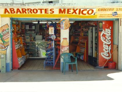 Abarrotes sell a little bit of everything. Corner Store, Florida Girl, Good Day Song, Shop Organization, México City, Mexican American, Shop Plans, Mexican Culture, Easy Healthy Breakfast