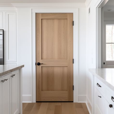 Fall 2023 LookBook – Timber & Hutch Craftsman Interior Trim Ideas, Wood Stained Interior Doors With White Trim, Walnut Doors With White Trim, Mission Style Doors, Wood Doors With White Trim Interior, Farmhouse Interior Trim Styles, Farmhouse Style Doors, Stained Door With White Trim, Cottage Style Interior Doors