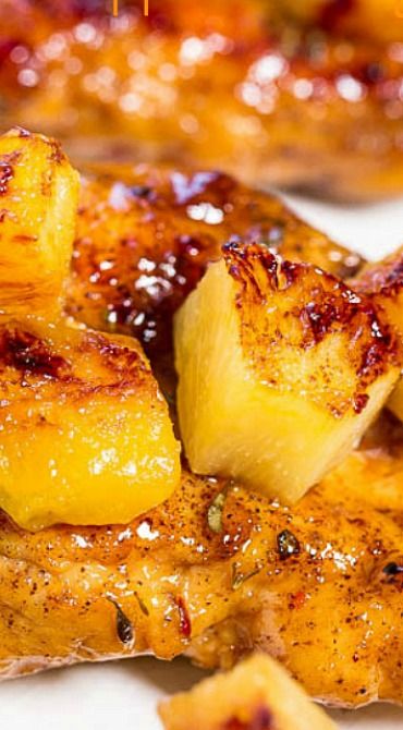 Caramelized Pineapple, Turkey Dinners, Jerk Chicken Recipe, Carribean Food, Averie Cooks, Jamaican Dishes, Jamaican Food, Island Food, Jerk Chicken