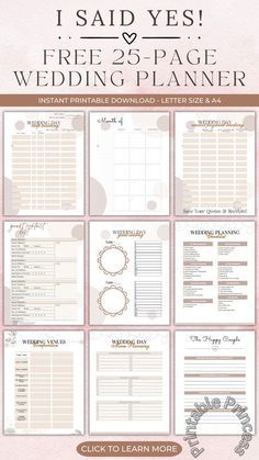 Plan your dream wedding stress-free with our FREE Wedding Planner Download! 🌸💍✨ 📥 Grab your copy today and get started on creating the perfect wedding day you've always imagined. 👉 How to access your FREE Wedding Planner: 1. Click Pin 2. Enter your email address 3. Check your inbox for instant download 4. Get ready to organize, budget, and plan your dream wedding effortlessly! 💕 #WeddingPlanning #FreeDownload #DreamWedding Wedding Planning Checklist Printable Binder Free, Wedding Planning Guide Printable Free, Wedding Planning Book Planners, Wedding Planning Sheets, Wedding Planner Checklist Free Printable, Budget Wedding Planner, Wedding Planning List Free Printable, Wedding Planning Templates Free, Simple Wedding Planner