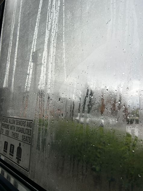 rainy bus window Bus Window View, Rain View, Bus Window, Rain Window, Window View, School Bus, Quick Saves