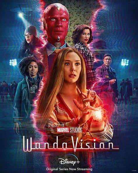 Poster Marvel, The Truman Show, Wanda Vision, Paul Bettany, Univers Marvel, Marvel Tv, Scarlet Witch Marvel, Scarlett Witch, Marvel Posters