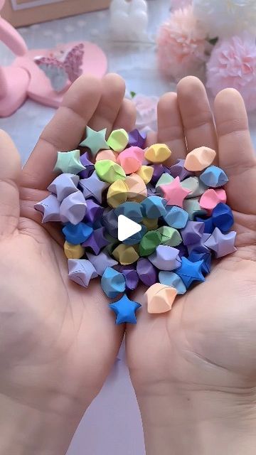 Origami Inspiration, Make Stars Out Of Paper, Paper Star Ideas, Star Tutorial, Star From Paper, Paper Star Tutorial, Paper Collage Art For Kids, How To Make Star With Paper, How To Make Origami Stars