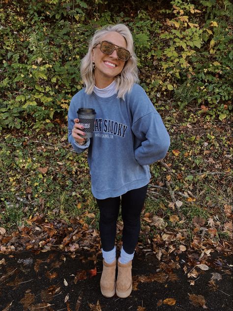 Oversized Crew Neck, Ugg boots, leggings, turtleneck, scrunch socks, style inspo, fall aesthetic, photo idea, outfit idea, comfy cozy, fall trends, 2023. Fall aesthetic, fall trends, Pinterest aesthetic, fall fashion trends, casual outfit inspo, elevated basics, Abercrombie denim, Pinterest outfit, Pinterest fashion, neutral wardrobe, neutral outfit, casual outfit inspo, casual outfit idea Pull On Doc Martens Outfit, Oversized Flannel With Leggings, Scrunch Socks With Uggs, Sock Trends 2023, Styling Oversized Crewneck, Casual Fall Legging Outfits, Crewneck With Leggings Outfit, Sweats With Boots, Leggings Crewneck Outfit