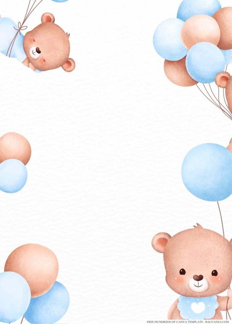 16+ Baby Bear Forest Baby Shower Invitation Templates | FREE Printable Birthday Invitation Templates - Bagvania Teddy Bear Invitation Template, Bear Invitation Template, Forest Baby Shower Invitations, Free Printable Invitations Templates, Forest Baby Showers, Bear Invitations, Free Printable Birthday Invitations, Forest Baby, Free Printable Invitations