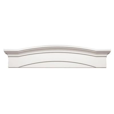 49 in. x 10-1/2 in. x 3-1/4 in. Polyurethane Window and Door Eyebrow Crosshead Outdoor Window Trim, Window Moulding, Door Header, Wine Cellar Door, Window Trim Exterior, Window Molding, Window Casing, Door Casing, Door Molding