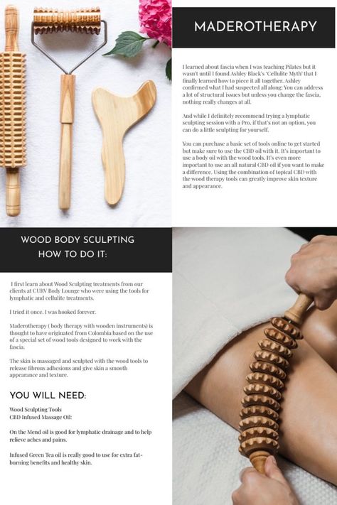 Diy Wood Therapy Body Sculpting, Wood Therapy Body Sculpting At Home, Wood Body Sculpting, Body Sculpting Quotes, Body Sculpting Room Ideas, Body Sculpting Spa Room Ideas, Wood Therapy Body Sculpting, Maderotherapy Massage, Wood Therapy Body Sculpting Benefits