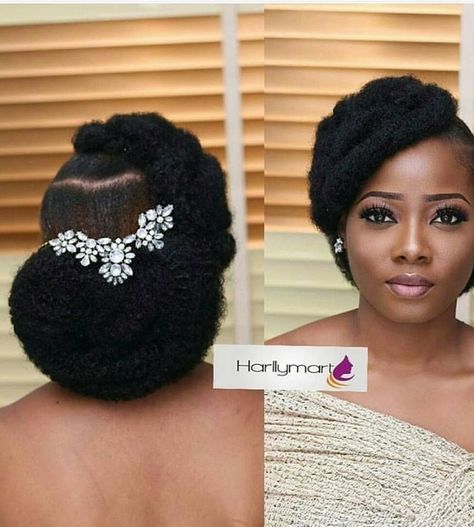 Natural Hair For Brides, Wedding Hairstyles On Natural Hair, Natural Hairstyles For Bride, Wedding Styles Natural Hair, Black Natural Hair Wedding Hairstyles, Black Bride Natural Hairstyles, Natural Hair Bridal Styles, Natural Hair Styles For Brides, Natural Hair Wedding Updo