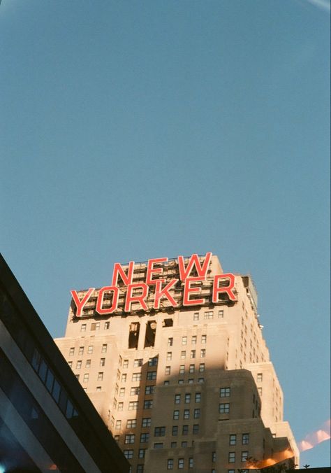 New Yorker, NYC, aesthetic, film photo Lily + Core + Aesthetic, Ny Aesthetic, 1960s Aesthetic, Office Gallery Wall, Aesthetic Objects, Building Photography, Film Pictures, Kodak Film, Nyc Aesthetic