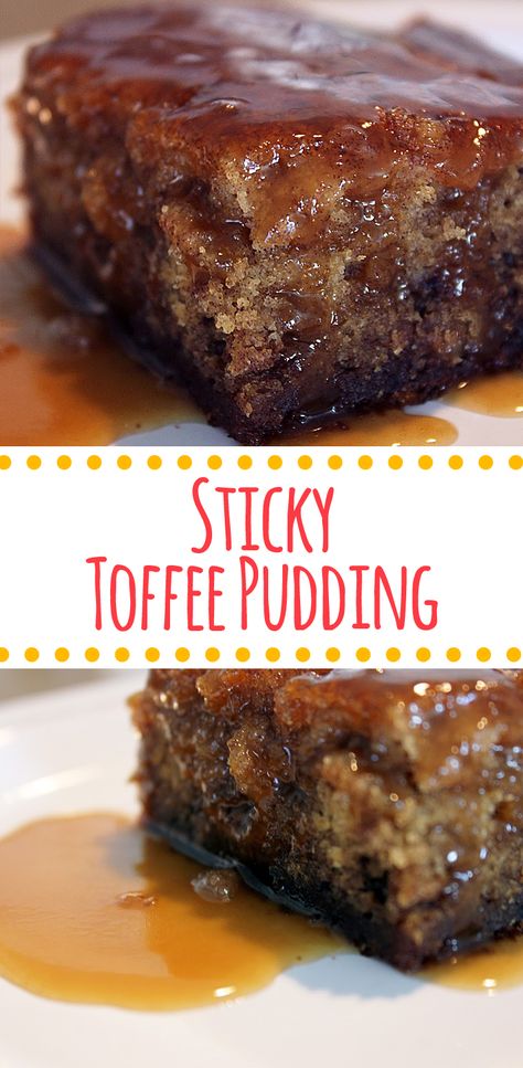 English Dessert Recipes, Sticky Toffee Pudding Recipe, Toffee Pudding Recipe, Sticky Toffee Pudding Cake, Sticky Pudding, English Desserts, Sticky Date Pudding, British Desserts, Mug Cakes