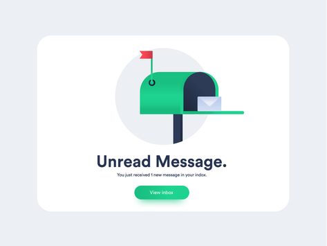 unread message by Siddhita upare | Dribbble | Dribbble Message Card Design Ideas, Card Design Ideas Drawing, Pop Up App, Design Ideas Drawing, Unread Messages, Card Design Ideas, Card Ui, Mobile Ui Design, Web Ui Design