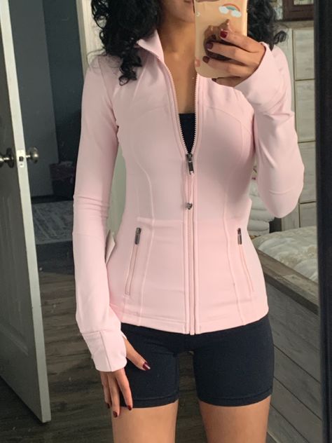 Divinity Romper, Pink Define Jacket, Lululemon Outfits, Lululemon Define, Ballet Core, Cute Gym Outfits, Lululemon Define Jacket, Define Jacket, Gym Fits