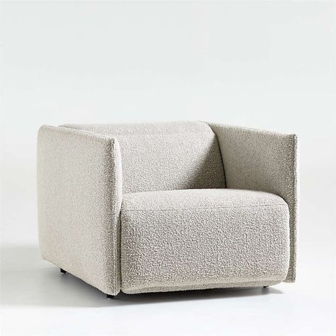 Modern Recliner Chairs, Stylish Recliners, Contemporary Recliners, Modern Recliner, Power Recliner Chair, Chair Options, Swivel Chair Living Room, Crate Barrel, Power Reclining Sofa