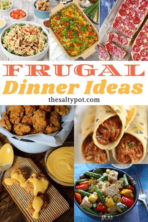 20+ frugal dinner ideas | The Salty Pot Budget Friendly Dinner Recipes, Struggle Meals, Beef Tartare, Budget Friendly Dinner, Dinner On A Budget, Cheap Dinners, Cooking On A Budget, Frugal Meals, Dinner Recipes Crockpot