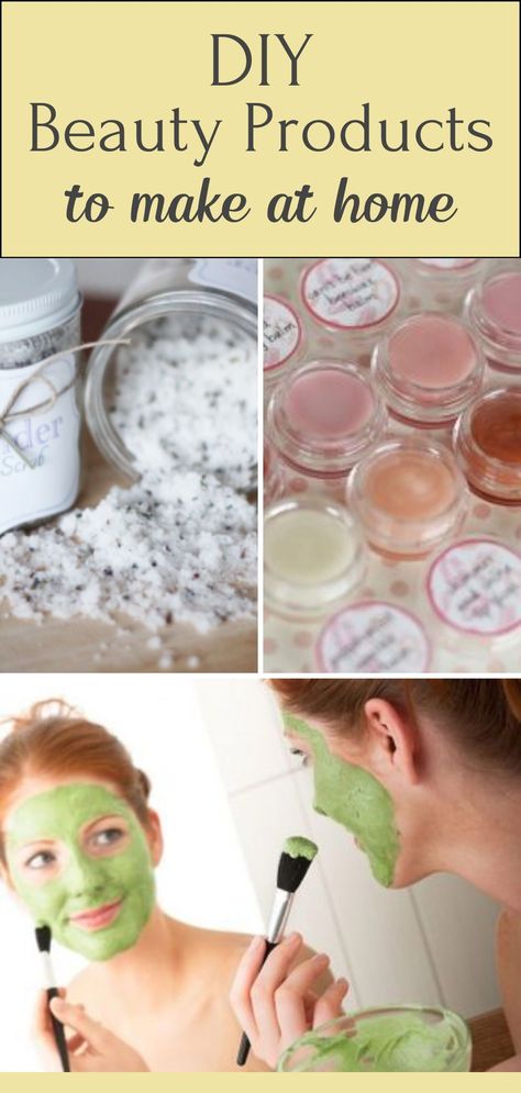 Want to try making your own beauty products? These DIY recipes are fun, easy, and totally worth it. Plus, you’ll know exactly what’s going into the products you use on your skin. Homemade Health And Beauty Products, Making Your Own Skin Care Products, How To Make Homemade Skincare Products, Homemade Makeup Products, Diy Natural Makeup Recipes, Easy Diy Skin Care Recipes, Homemade Self Care Products, How To Make Skin Care Products At Home, Home Made Skin Care Recipes