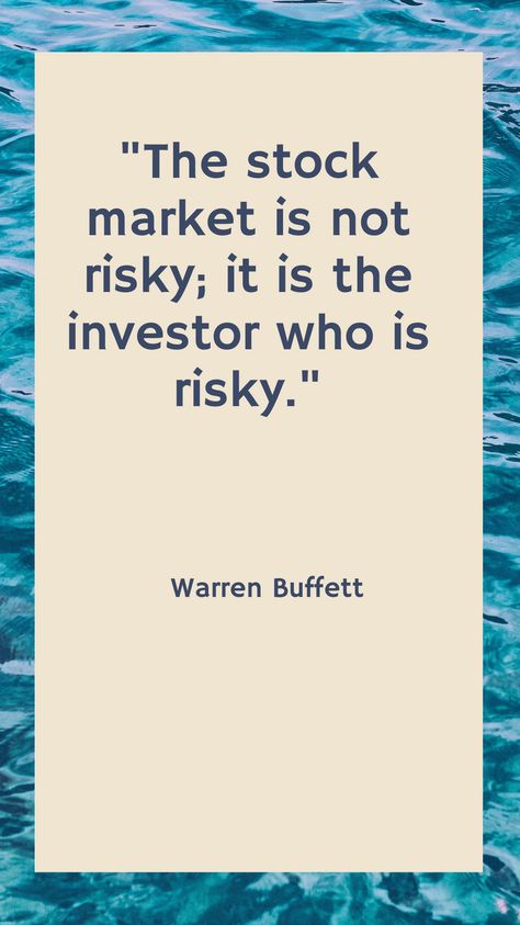 "Dive into the world of the stock market with confidence! It's not the stock market that's risky; it's the approach of the investor that defines the level of risk. Educate yourself, strategize wisely, and embrace the opportunities that financial markets offer. 📈💡 #InvestingWisdom #StockMarketInsights #SmartInvesting #FinancialEducation #RiskManagement #MarketStrategy #InvestorMindset #FinancialLiteracy #WealthBuilding" Management Quotes, Financial Quotes, Educate Yourself, Market Risk, Money Goals, Financial Education, Financial Markets, Wealth Building, Risk Management