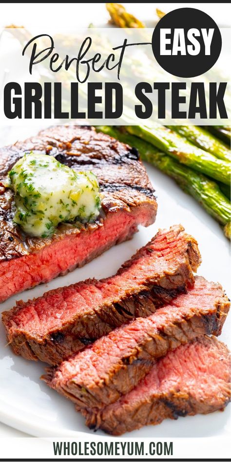 Perfect Grilled Sirloin Steak Grilling Sirloin Steak, Grilled Sirloin Steak Recipes, Sirloin Steak Marinade, Steak On Gas Grill, Grilled Sirloin Steak, Top Sirloin Steak Recipe, Steak On The Grill, Grilled Sirloin, Sirloin Recipes