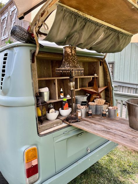 Coffee Bus, Coffee Van, Coffee Cart, Coffee Carts, Food Trailer, Vw Bus, Food Truck, Van Life, Coffee Shop