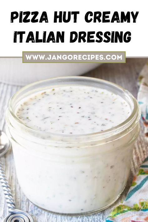 Creamy Italian Dressing Recipe, Homemade Creamy Italian Dressing, Italian Dressing Recipe, Creamy Italian Dressing, Simple Spinach Salad, Italian Dressing Recipes, Homemade Italian Dressing, 2023 Recipes, Italian Dressing Mix