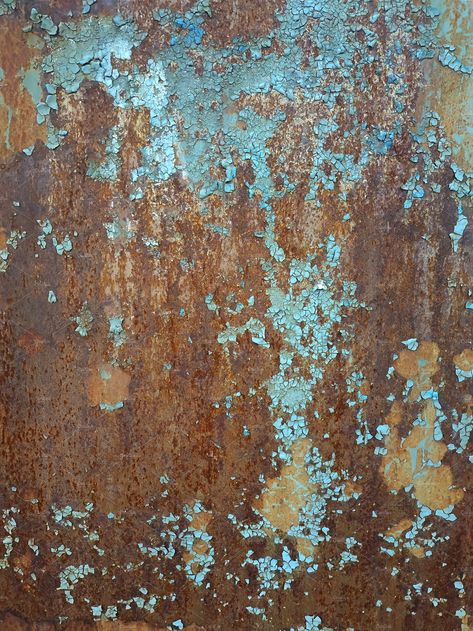 Chine Colle Printmaking, Painting Rusty Metal, Patina Art, House Wall Design, Metal Background, Texture Inspiration, Wall Paint Designs, Rusted Metal, Rug Texture