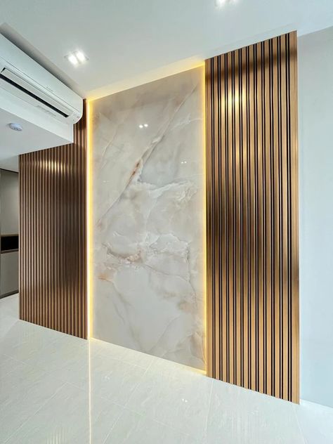 Design Wall Panel | Gallery Pvc Wall Panels Designs, Wall Cladding Designs, Modern Wall Paneling, Pvc Ceiling Design, Cladding Design, Wall Panels Bedroom, Wall Panel Design, Hall Interior Design, Pvc Wall Panels