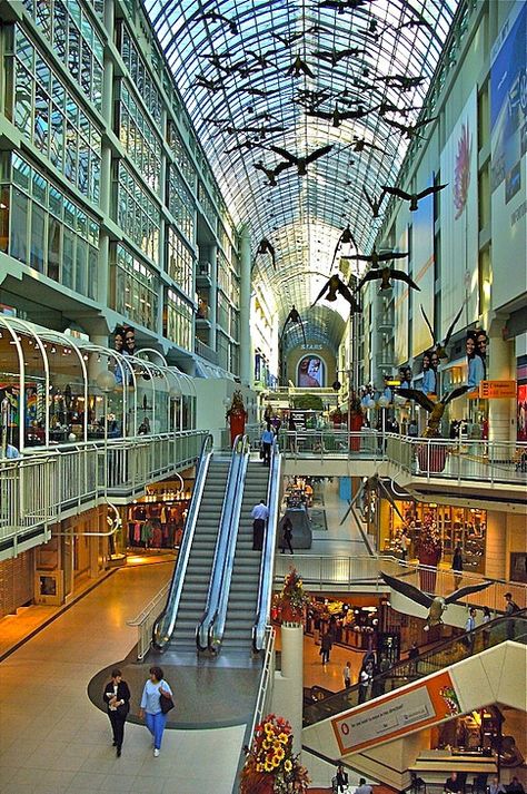 Go shopping at Eaton Centre - Things to Do in Toronto, Canada: http://www.ytravelblog.com/things-to-do-in-toronto/ Things To Do In Toronto, Eaton Centre, Toronto Travel, O Canada, Toronto Ontario, Canada Travel, Toronto Canada, Ontario Canada, Aruba