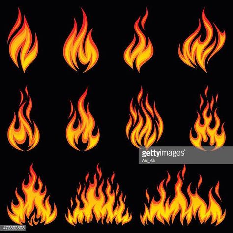 Flames Stock Pictures, Royalty-free Photos & Images - Getty Images Fire Flames Drawing, Drawing Flames, Fire Animation, Fire Icons, Fire Drawing, Flame Tattoos, Fire Flames, Fire Image, Flame Art