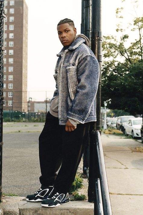 JOHN BOYEGA - 2023 / ph. by Andre D. Wagner for Esquire John Boyega, Grown Man, Fitness Inspo, Black Men, Actresses, Actors, Black, Clothes