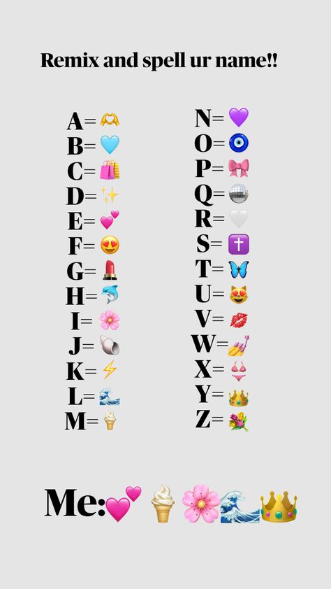 #notmine#decode#code#emojis Secret Emoji, Emoji Codes, Alphabet Code, App Hack, Secret Code, Crazy Things To Do With Friends, Lettering Alphabet, Alphabet, Coding