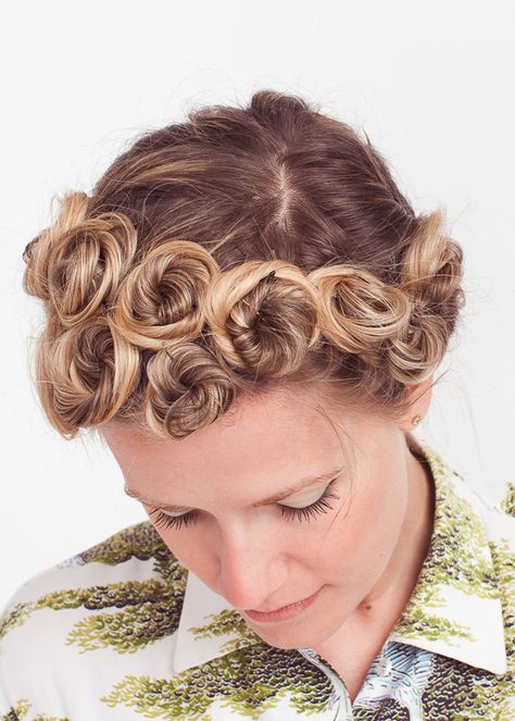 . Nutcracker Hairstyles, Quirky Hairstyles, Hair Plugs, Victorian Hair, Victorian Hairstyles, Pin Curls, Ombré Hair, Haircuts For Curly Hair, Crown Hairstyles