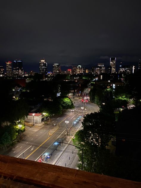 Portland At Night, Portland Oregon Night, Portland Oregon Aesthetic Night, Portland State University Aesthetic, Portland Oregon Aesthetic, Portland Aesthetic, Portland Oregon City, Oregon Aesthetic, Portland Skyline