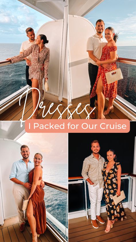 Beach Outing Outfit Ideas, Cruise Outfits For Couples, Formal Cruise Outfits, Mexico Cruise Outfits, Cruise Dinner Outfit, Resort Dinner Outfit, Caribbean Cruise Outfits, Carribean Cruise Outfits, Carribean Vacation Outfits