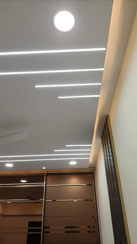 Light False Ceiling Design, Fall Ceiling Designs, Fall Celling Design, Profile Lights, Pop Design For Roof, Luxury Ceiling Design, Fall Ceiling, Diy Furniture Building, New Ceiling Design