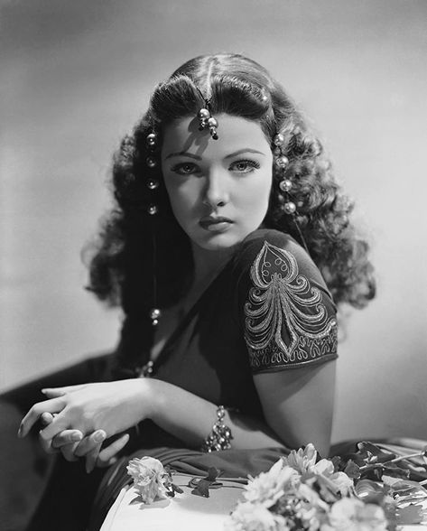 Gene Tierney Stars D'hollywood, Gene Tierney, Hollywood Vintage, Glamour Vintage, Classic Movie Stars, Classic Actresses, Hollywood Icons, Actrices Hollywood, Hollywood Glam