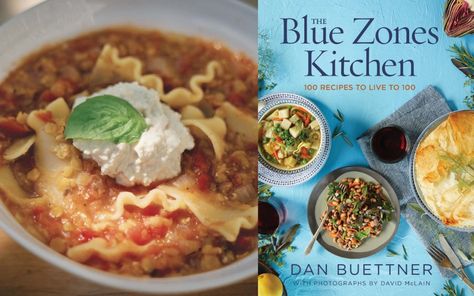 This weeknight-friendly soup, from  by Dan Buettner, is a favorite among the long-lived Seventh Day Adventists of Loma Linda, Calif. “It has the comforting goodness of lasagna—but without the complicated preparation,” Buettner notes. Although Adventists don’t traditionally drink wine, he adds, some use it in cooking, as in this recipe.Related: 100+ Vegan Recipes Want to [...] Adventist Recipes, One Pot Lasagna, Blue Zones Diet, Blue Zones Recipes, Zone Recipes, Plant Based Recipes Dinner, Beer Cheese Soups, Best Soup, Zone Diet