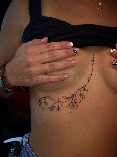 2023 Tattoo Ideas, Tattoo Stomach, Tattoo Dainty, Tattoo Sternum, Orlando Tattoo, 2023 Tattoo, Tattoo Fine Line, Stomach Tattoo, Cross Tattoos For Women