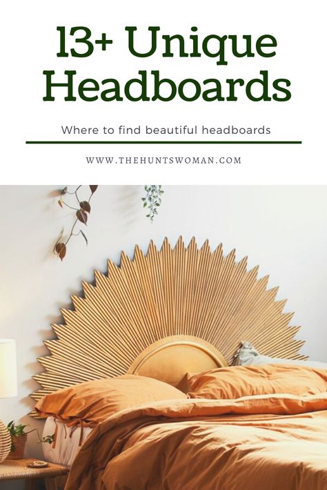 Unique Headboard Ideas, Gold Headboard, Affordable Room Decor, Unique Bed Frames, Cool Headboards, Headboard Alternative, Headboard Inspiration, Creative Headboard, Diy Floating Shelves