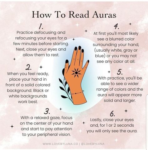 How To Read Auras, Read Auras, Cleanse Your Aura, Aura Reading, Spiritual Awakening Signs, Wiccan Magic, Witch Spirituality, Magic Spell Book, Spiritual Journals