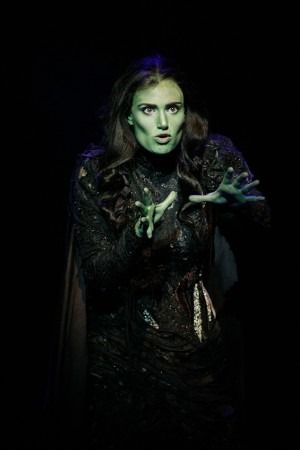 Idina Menzel Wicked, Elphaba Costume, The Witches Of Oz, Wicked Musical, Wicked Witch Of The West, Idina Menzel, Theatre Geek, Defying Gravity, Broadway Theatre