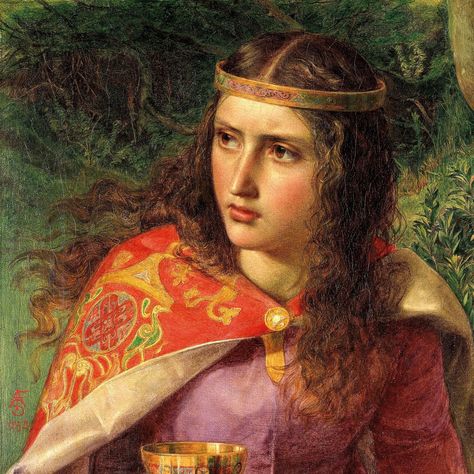 Ruler of two nations, mother to kings and queens, leader of a crusade: Eleanor of Aquitaine was a savvy power player in medieval France and England. Frederick Sandys, Queen Eleanor, Louis And Eleanor, Courtly Love, Medieval France, Eleanor Of Aquitaine, Medieval Aesthetic, Istoria Artei, John Everett Millais