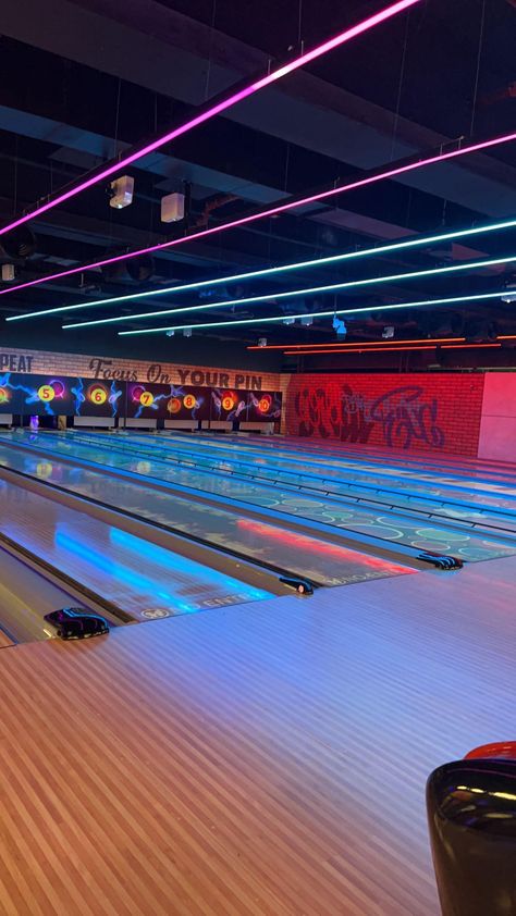 Home Bowling Alley, Gaming Arcade, Canon Beach, Bowling Center, Sports Center, Bowling Alley, Dream House Interior, Affordable Housing, Facade Design