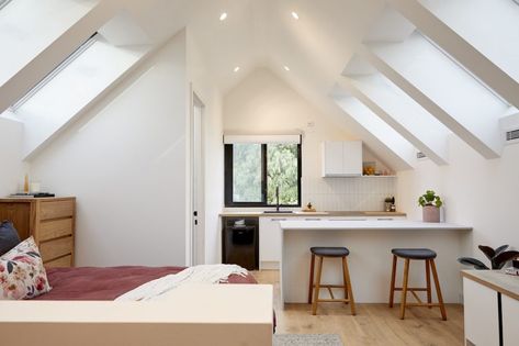 Attic Studio Apartment, Garage Loft Apartment, Garage Apartment Interior, Garage Studio Apartment, Above Garage Apartment, Room Above Garage, Garage Guest House, Garage Loft, Garage Studio