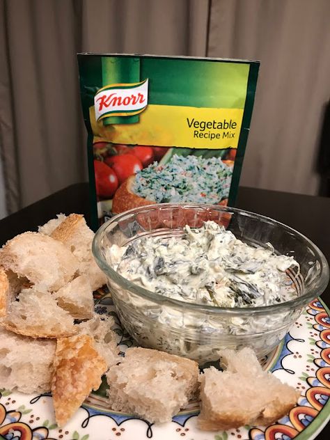 Spinach Dip Knorr Vegetable Dip, Knorr Spinach Dip, Vegetable Dip Recipe, Spinach Dip Easy, Soup Bread, Swedish Pancakes, Spinach Dip Recipe, Vegetable Dip, Food Cookies