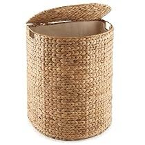 Cool Laundry Basket, Cute Laundry Baskets, Bathroom Hamper, Laundry Basket Sorter, Basket For Clothes, Hampers Ideas, Woven Hamper, Large Laundry Hamper, Hamper With Lid