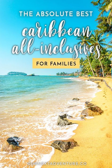 Looking for a family-friendly all-inclusive resort in the Caribbean? From kids clubs to epic pools, we've rounded up the Caribbean's best family resorts! #caribbean #allinclusive #familytravel // Luxury Family Travel | Best All Inclusive Family Resort | Best Caribbean Island for Families | Family Hotels | Kid-Friendly All Inclusive | Caribbean Family Holiday | Barbados | Bahamas | Antigua | Aruba | Bahamas | Cayman Islands | Dominican Republic | Jamaica | St Lucia | St Martin | Turks and Caicos All Inclusive Jamaica Resorts Family, Best Caribbean All Inclusive Family, Cheap All Inclusive Vacations Families, Best Carribean Vacation With Kids, Best All Inclusive Resorts For Families Caribbean, Us Virgin Islands All Inclusive Family, Aruba Family Vacation, Luxury Family Vacation, Affordable All Inclusive Family Resorts