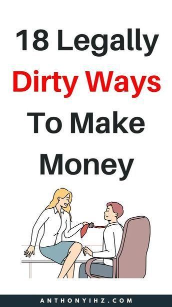 Are there really legit dirty ways to make money? Want to know how much money can you make from dirty jobs? In this post, you will find the best ways to make money online, offline, or from home doing dirty jobs, dirty ways to make money fast, plus dirty jobs that pay well. See these top 18 dirty ways to make money online. Earn extra money weekly and daily with these high-paying jobs Ways To Make Money Fast, Earn Money Online Free, Easy Online Jobs, Earn Money Online Fast, Easy Money Online, Ways To Get Money, Best Ways To Make Money, Money Making Jobs, Make Money Online From Home