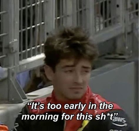 Funny Charles Leclerc Pics, Formula One Funny, Formula 1 Meme Funny, Funny F1 Quotes, F1 Quotes Funny, F1 Meme Funny, Ferrari Memes, F1 Drivers Funny, Formula 1 Funny